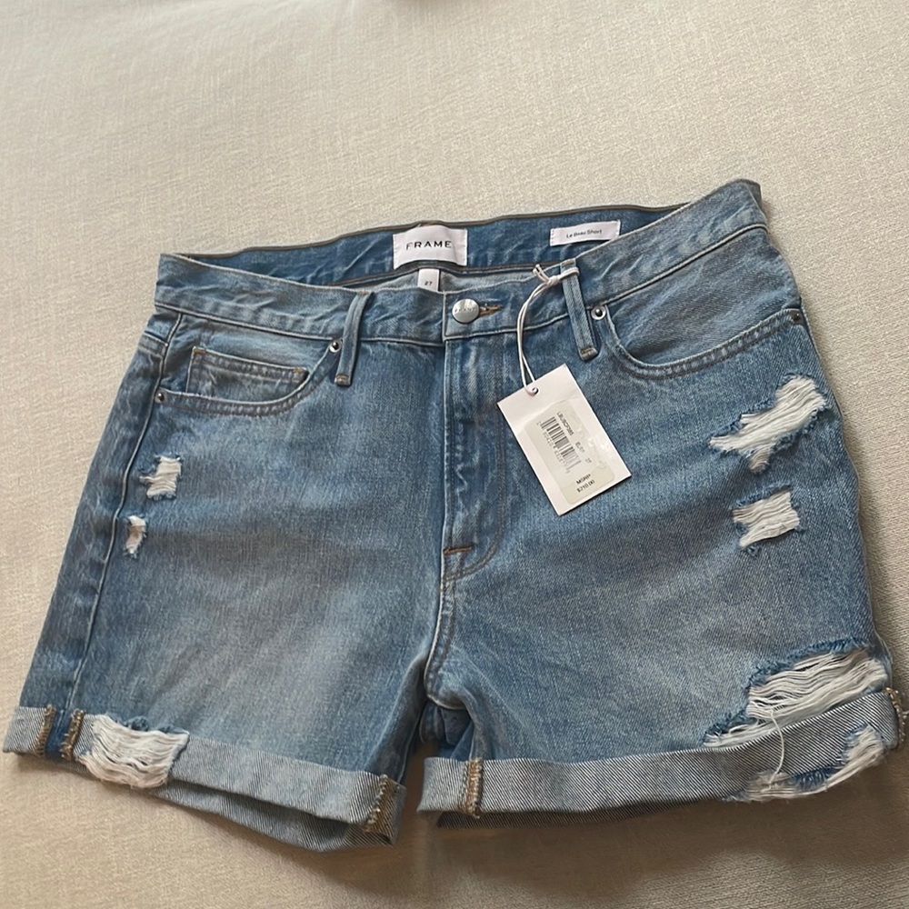 FRAME Jean Shorts